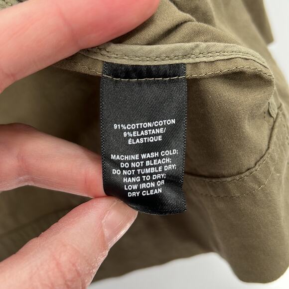 Lafayette 148 Open Front Military Green Jacket - Small - Picture 5 of 7